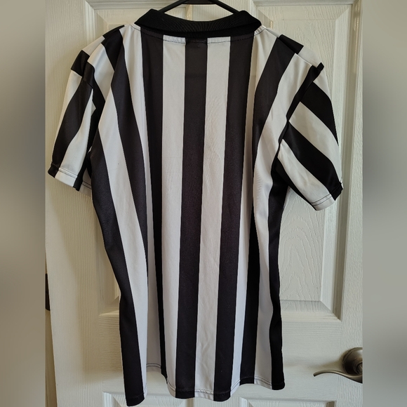 Mens Medium Crown Partial Zip Ref Jersey- Be SuperBowl ready! - Picture 3 of 6